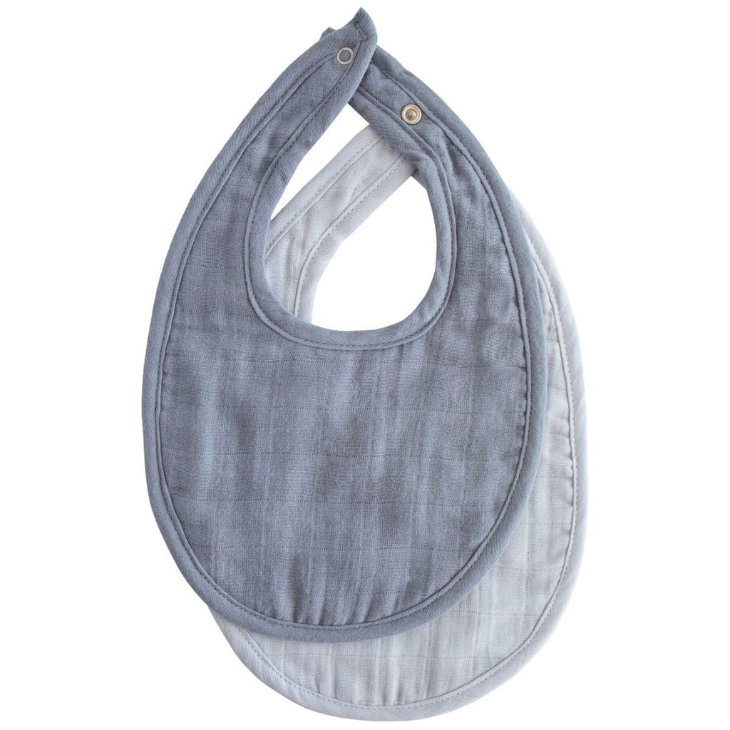 Mushie - Zachte Biologische - Muslin Slabbetjes (Set van 2), Slabbetjes voor baby's en peuters, Mushie, Keekabuu