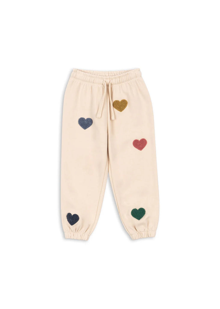 Konges Slojd - Lou - Velours Joggingbroek met Hartjes