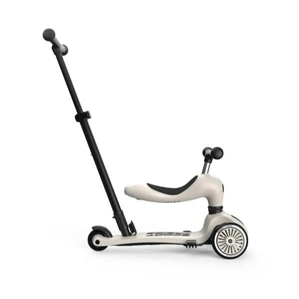 Scoot en Ride - Step met Duwstang - Highwaykick 1 - Push and Go - Zitstep en Sta-Step, Buitenspeelgoed, Scoot and ride, Keekabuu