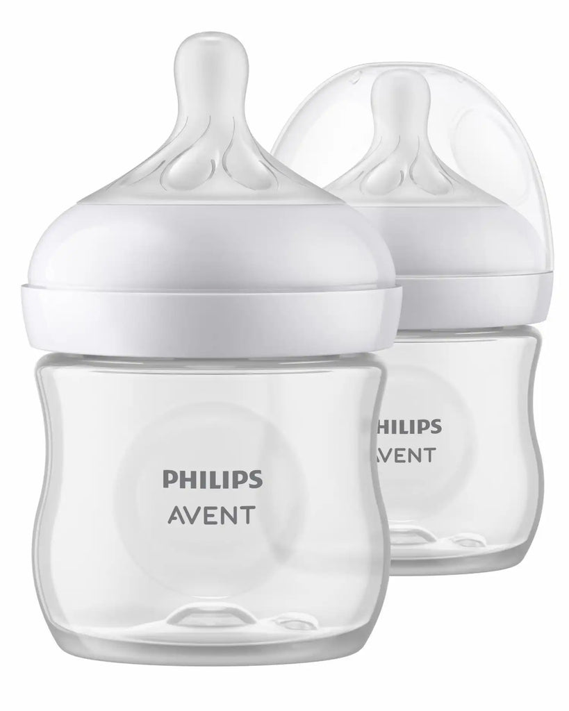 Philips Avent - Natural 3.0- zuigfles -125 ml - 2 stuks, Babyflessen, Philips Avent, Keekabuu