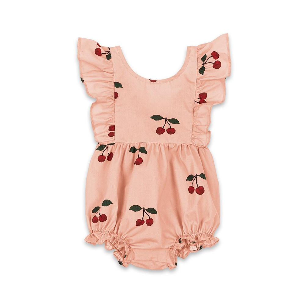 Konges Slojd - Verena - Romper Gots - Ma grande Cerise Blush, Rompers, Konges Slojd, Keekabuu