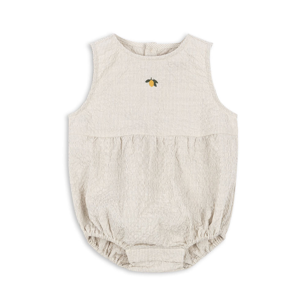 Konges Slojd - Romper - Elliot - Quarry Stripe, Rompers, Konges Slojd, Keekabuu