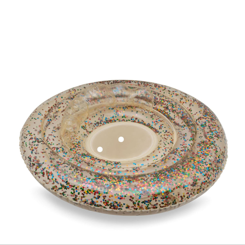 Konges Slojd - Anneau de natation Anneau de natation Baby - Multi Heart Transparent - 1-2 ans