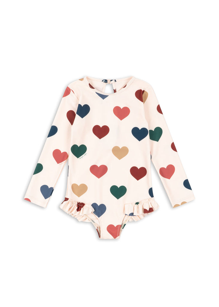 Konges Slojd - Manuca Badpak GRS – UV 40+ - Bon Coeur Coloré, Zwemkleding, Konges Slojd, Keekabuu