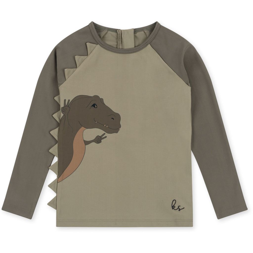 Konges Slojd - Zwemshirt Aster Dino, Zwem shirt, Konges Slojd, Keekabuu