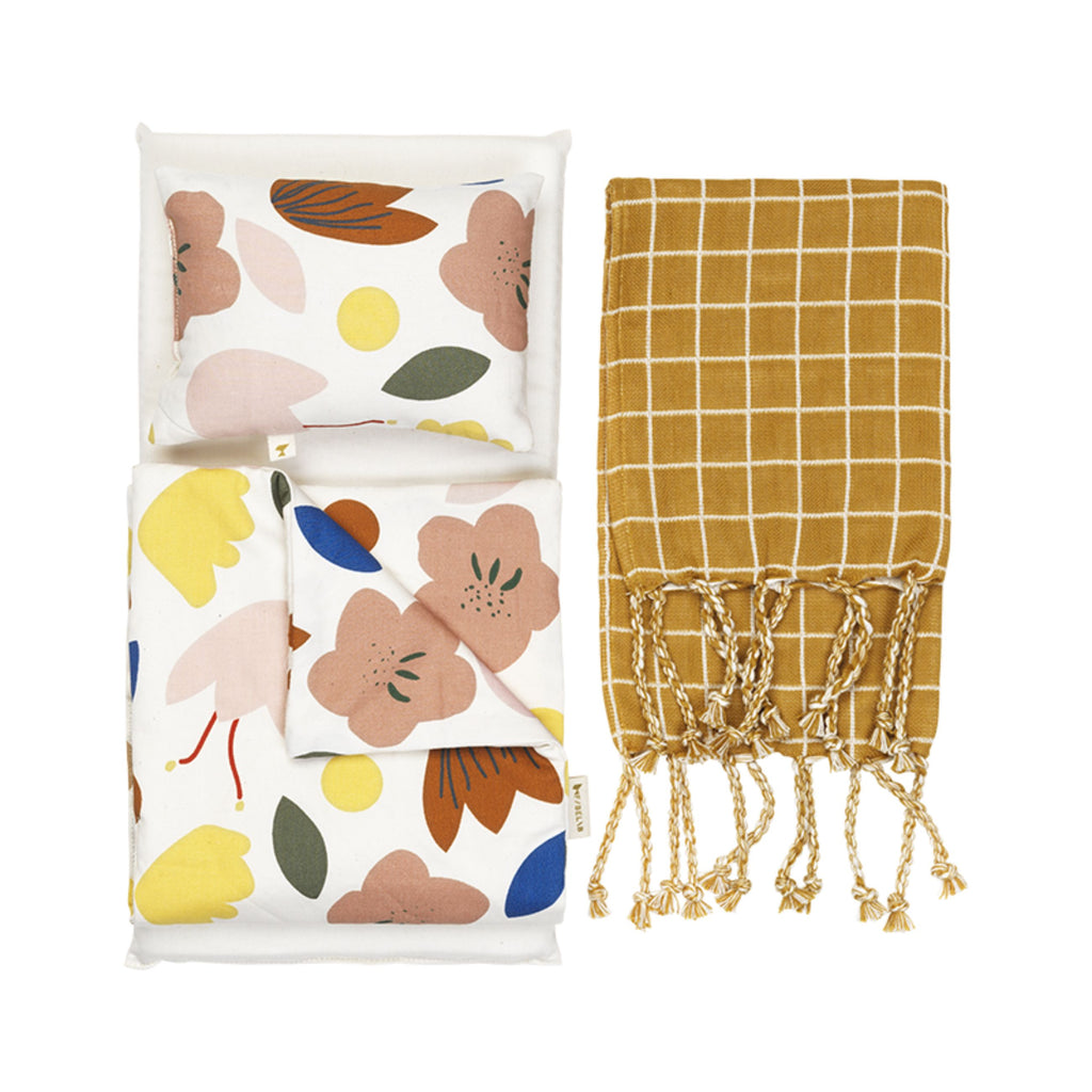 Fabelab - Poppenbeddengoed Matrassen Set, Accessoires voor poppen en actiefiguurtjes, Fabelab, Keekabuu