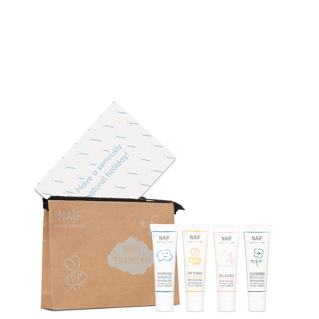 Naïf - Baby Travel Kit | 4 stuks - Verzorging