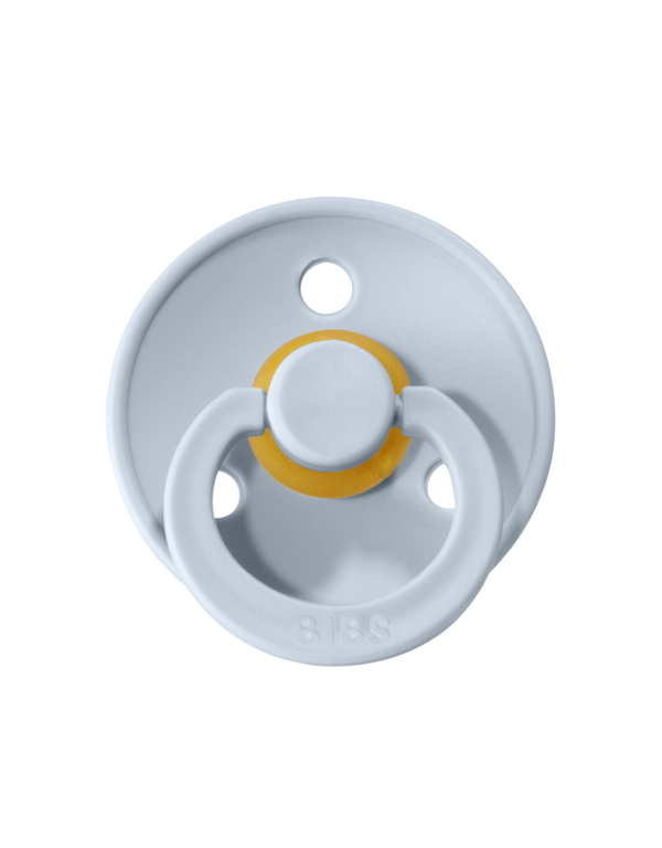 BIBS -  Fopspeen Natuurrubber  2 stuks T1 (0-6 maanden) Baby Blue, Fopspenen, Bibs, Keekabuu