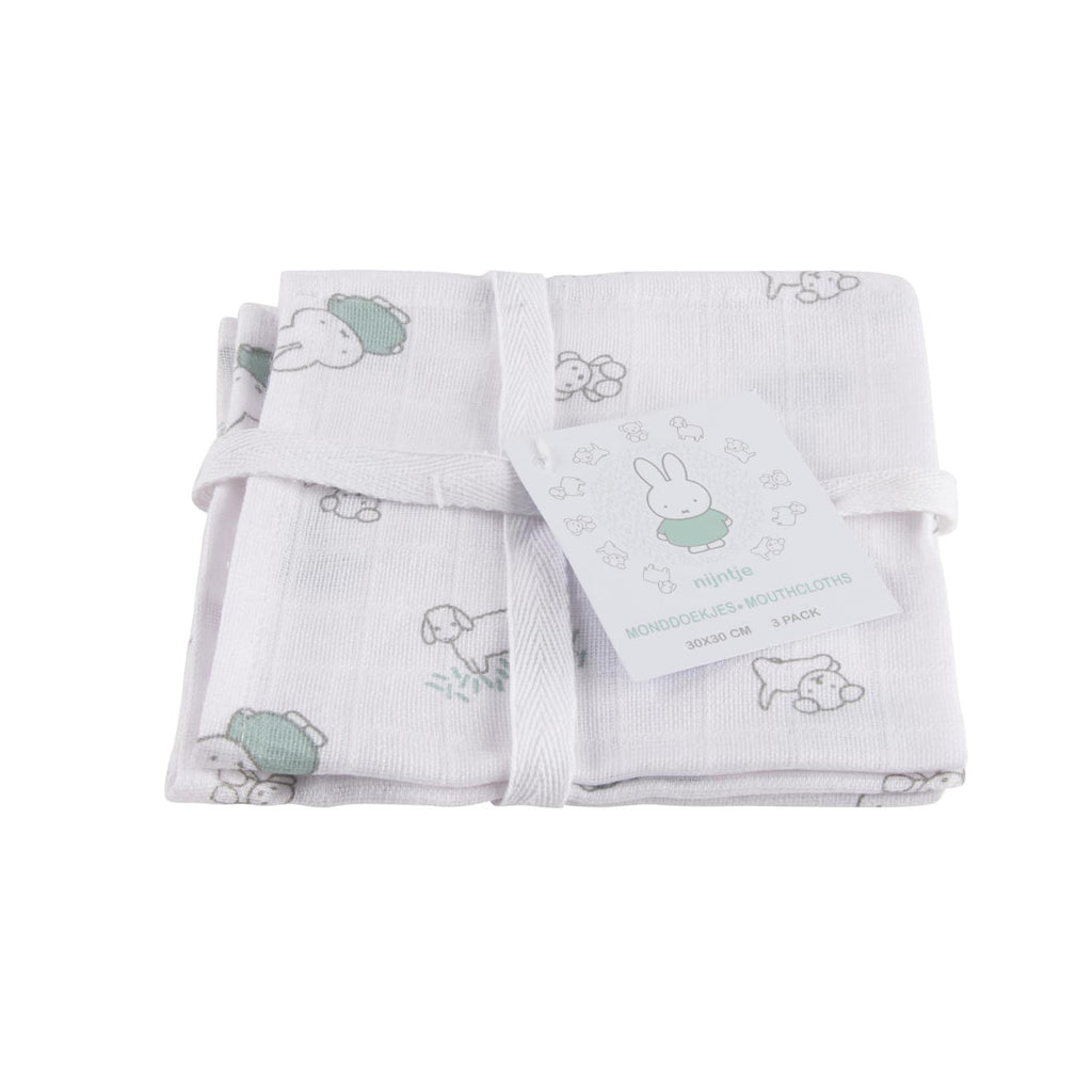 Briljant Baby- Monddoekjes Nijntje, Hydrofiele doeken, Briljant Baby, Keekabuu