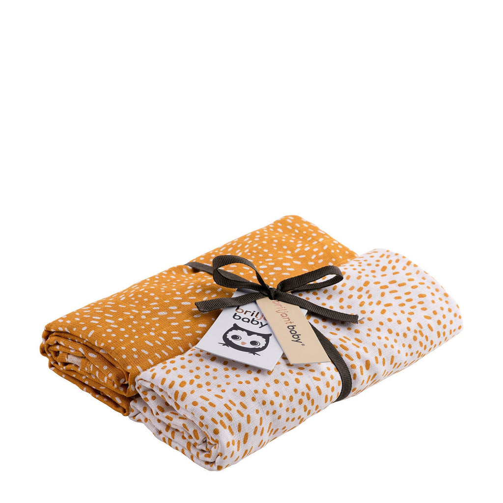 Briljant Baby - Hydrofiele Doeken Minimal Dots, Hydrofiele doeken, Briljant Baby, Keekabuu