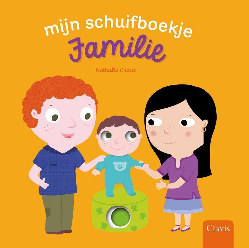 Mijn Schuifboekje - Familie, Peuterboeken, Clavis, Keekabuu