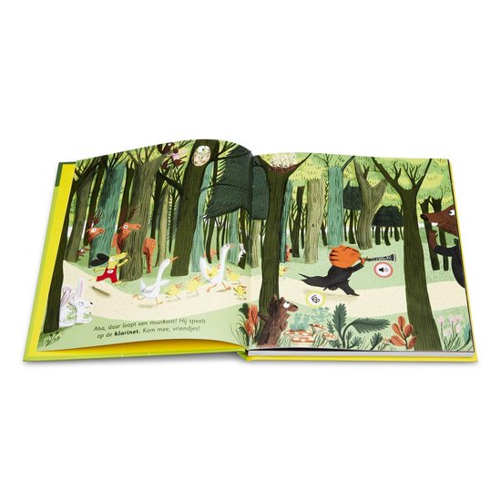 Clavis - Paco en het Orkest - Geluidenboekje, Peuterboeken, Clavis, Keekabuu