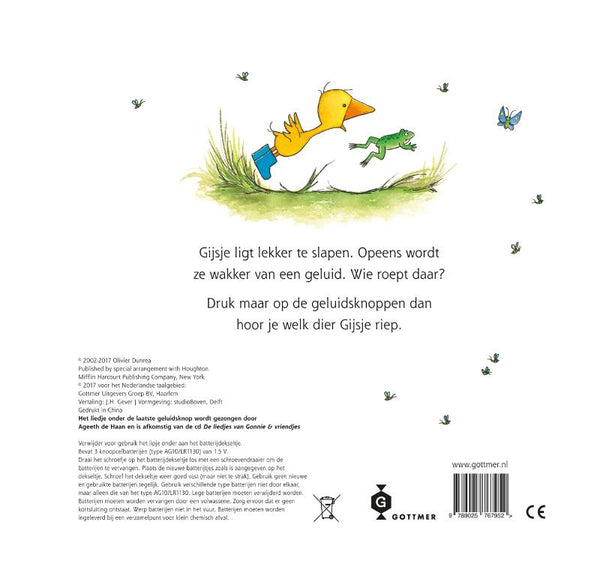 Gottmer Kinderboeken - Gonnie zegt… gak!  Geluidenboek, Peuterboeken, Gottmer, Keekabuu