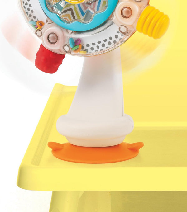 Infantino - Sensory Spinning Wheel - Kinderstoel Speelgoed, Activiteitsspeelgoed voor baby's, Infantino, Keekabuu