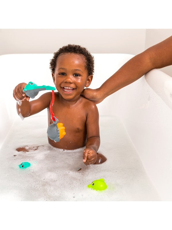 Infantino - Badspeeltje Fishing Fun - Vishengel met Zeediertjes, Badspeelgoed, Infantino, Keekabuu