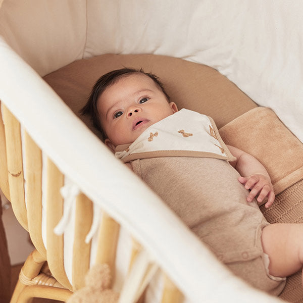 Jollein - Slab Bandana Teddy Bear - 2 Stuks - GOTS, Slabbetjes voor baby's en peuters, Jollein, Keekabuu