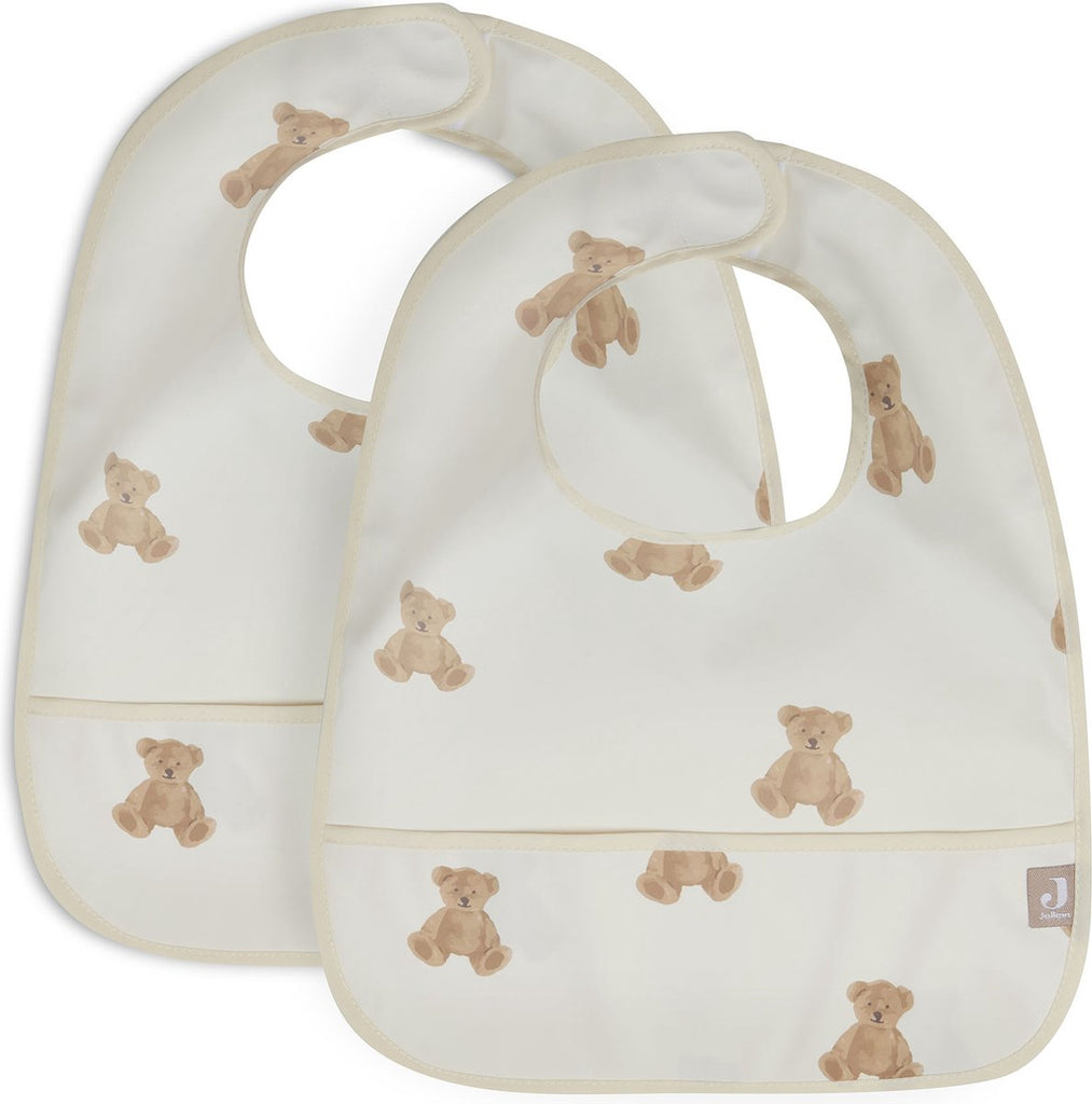 Jollein - Slabbetje Waterproof - 2 stuks, Slabbetjes voor baby's en peuters, Jollein, Keekabuu