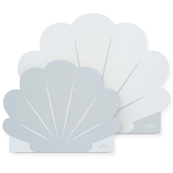 Jollein - Speelkoffertjes Shell | Grey 2 Stuks, Speelkoffertjes, Jollein, Keekabuu