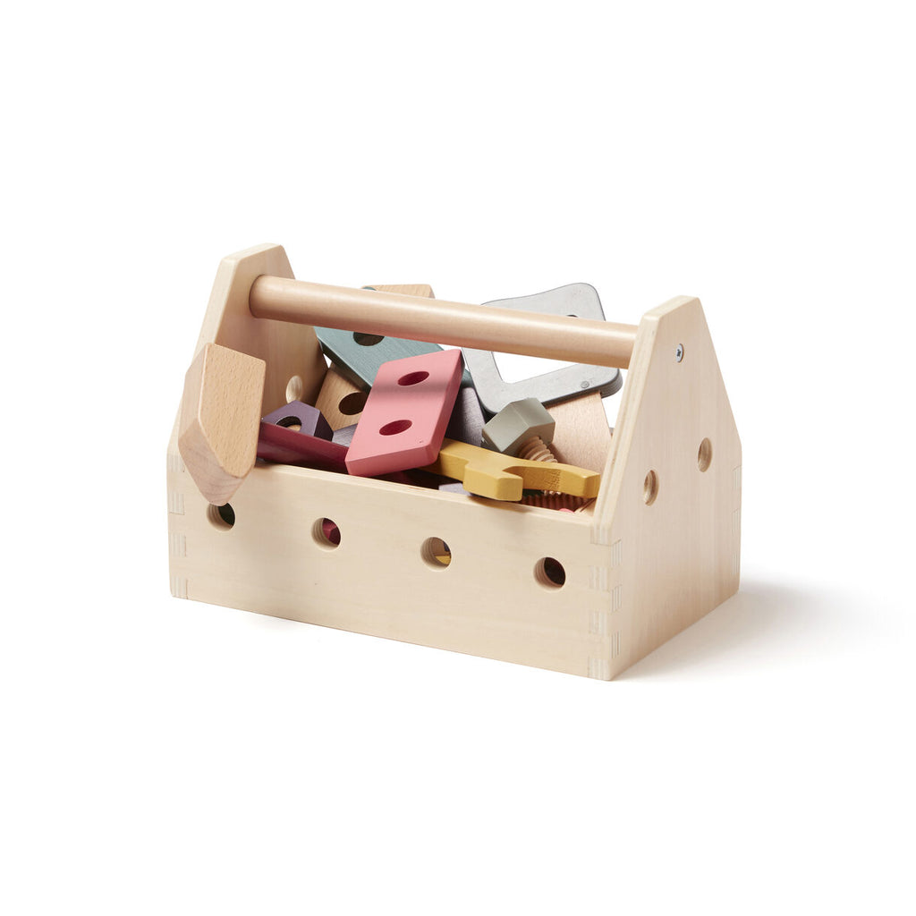 Kids Concept - Houten Gereedschapskist voor de Kleine Timmerman, Houten speelgoed, Kid's Concept, Keekabuu