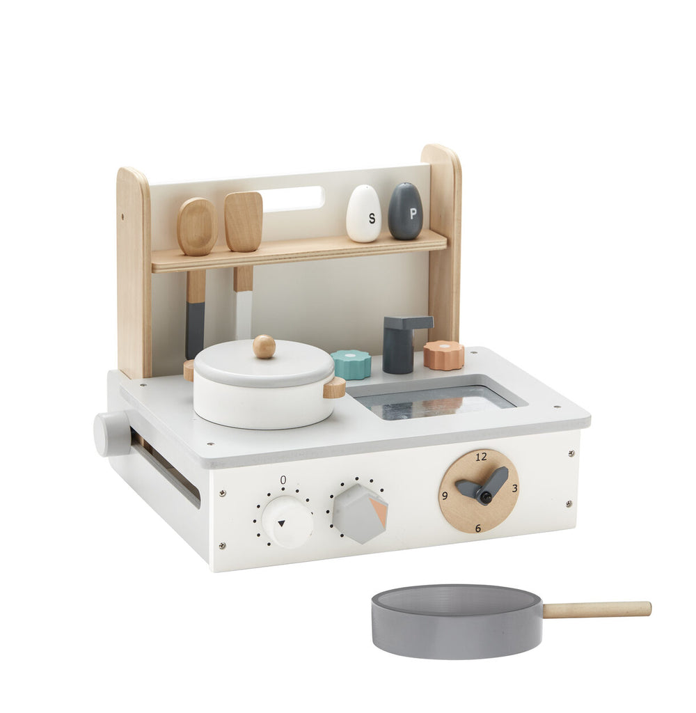 Kids Concept  - Draagbare Houten Minikeuken, Houten speelgoed, Kid's Concept, Keekabuu