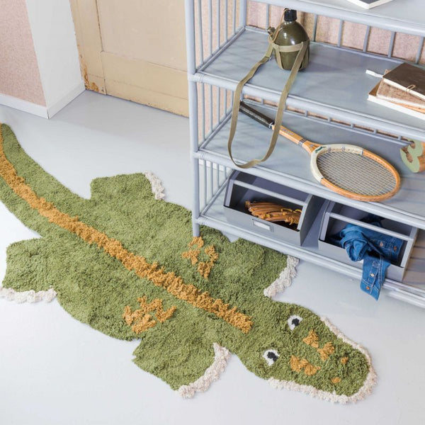 KidsDepot - Chris-Croco Vloerkleed, Vloerkleden, KidsDepot, Keekabuu