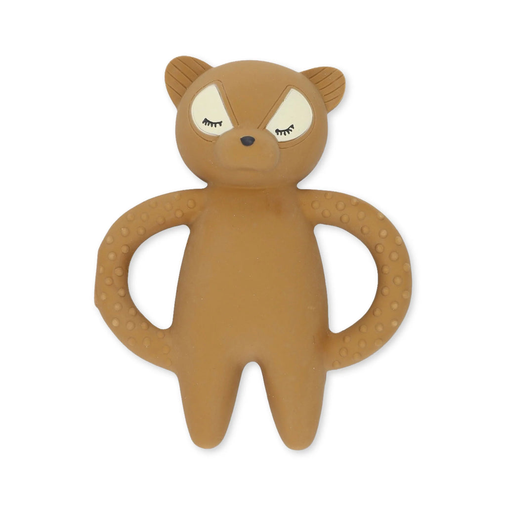 Konges Sløjd - Bijtspeeltje Wasbeer - Caramel Brown, Bijtspeeltje, Konges Slojd, Keekabuu