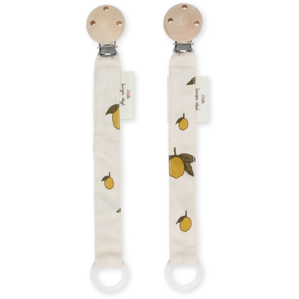 Konges Sløjd - Speenkoorden van Biologisch Katoen (2-pack), Speenkoorden, Konges Slojd, Keekabuu