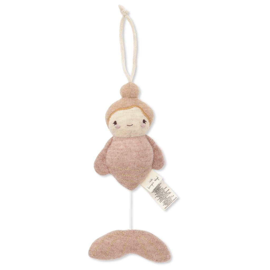 Konges Sløjd - Zeemeermin Bonne Nuit met Trektouwtje en Muziek, Muziekmobielen, Konges Slojd, Keekabuu