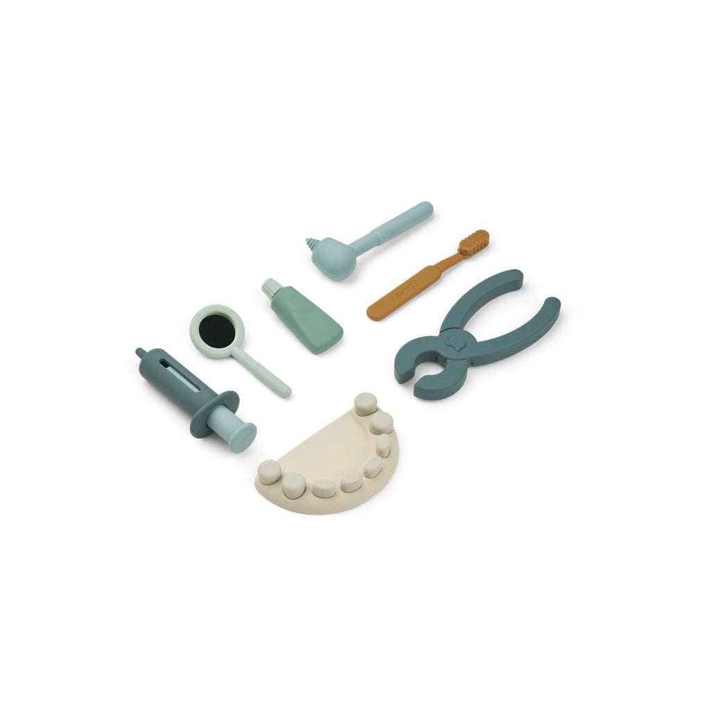 Liewood - Tandarts Speelset Frank, Speelgoed - beroepen en rollenspellen, Liewood, Keekabuu
