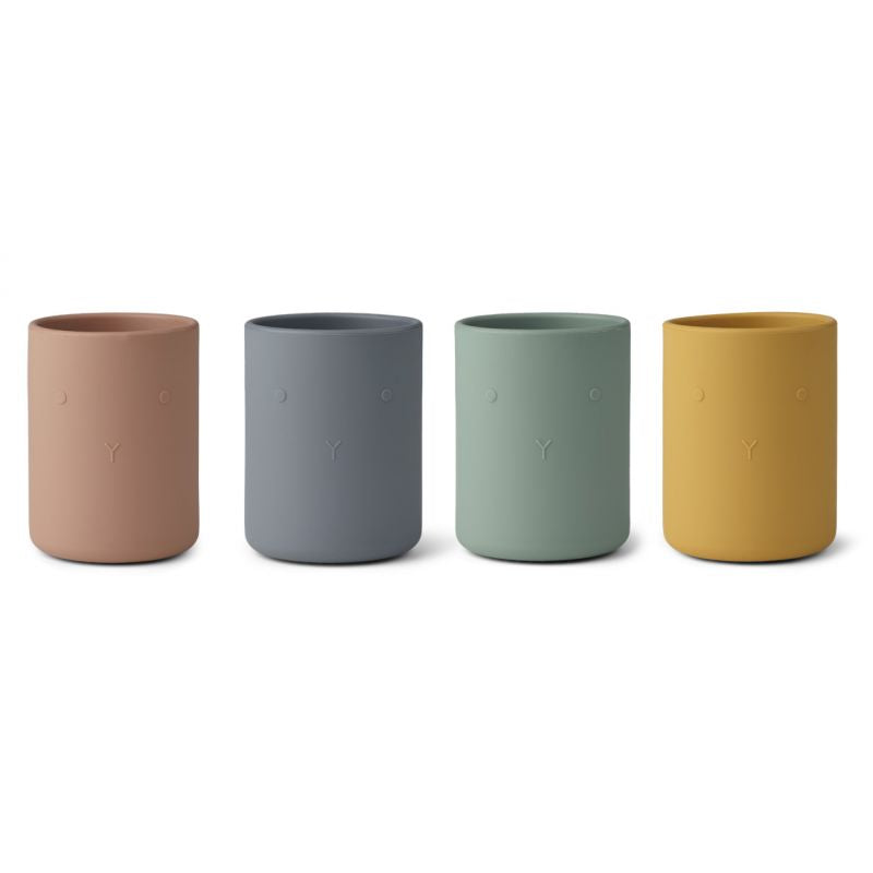 Liewood -  Beker Ethan  (Set van 4), Drinkbekers, Liewood, Keekabuu
