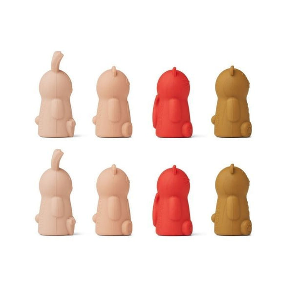 Liewood - Siliconen vingerpoppetjes (Set van 8), Vingerpoppetjes, Liewood, Keekabuu