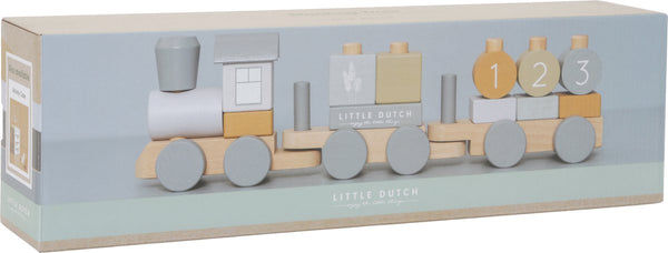 Little Dutch - Blokkentrein Ocean, Houten speelgoed, Little Dutch, Keekabuu
