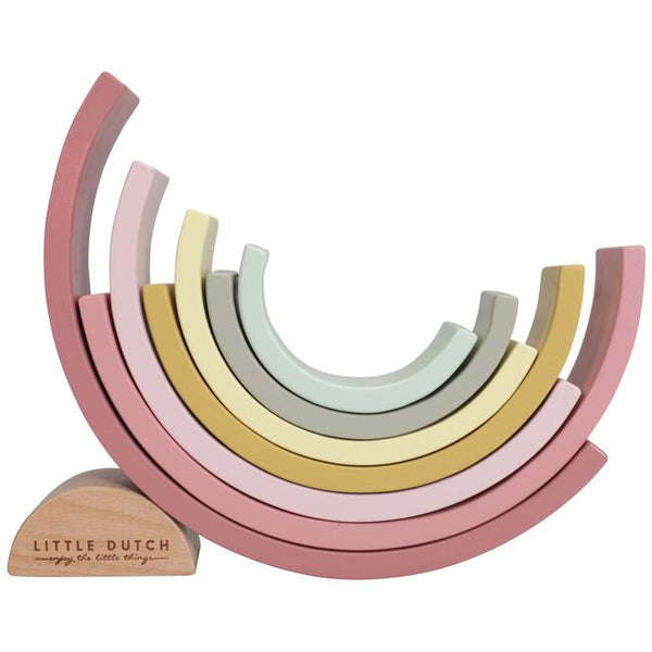 Little Dutch - Regenboog Pink, Houten speelgoed, Little Dutch, Keekabuu