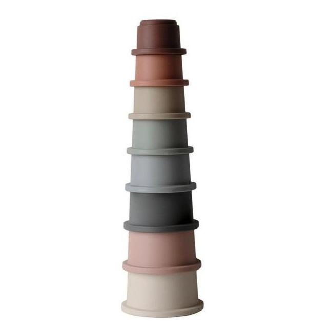 Mushie Stapeltoren | Basic Pastel