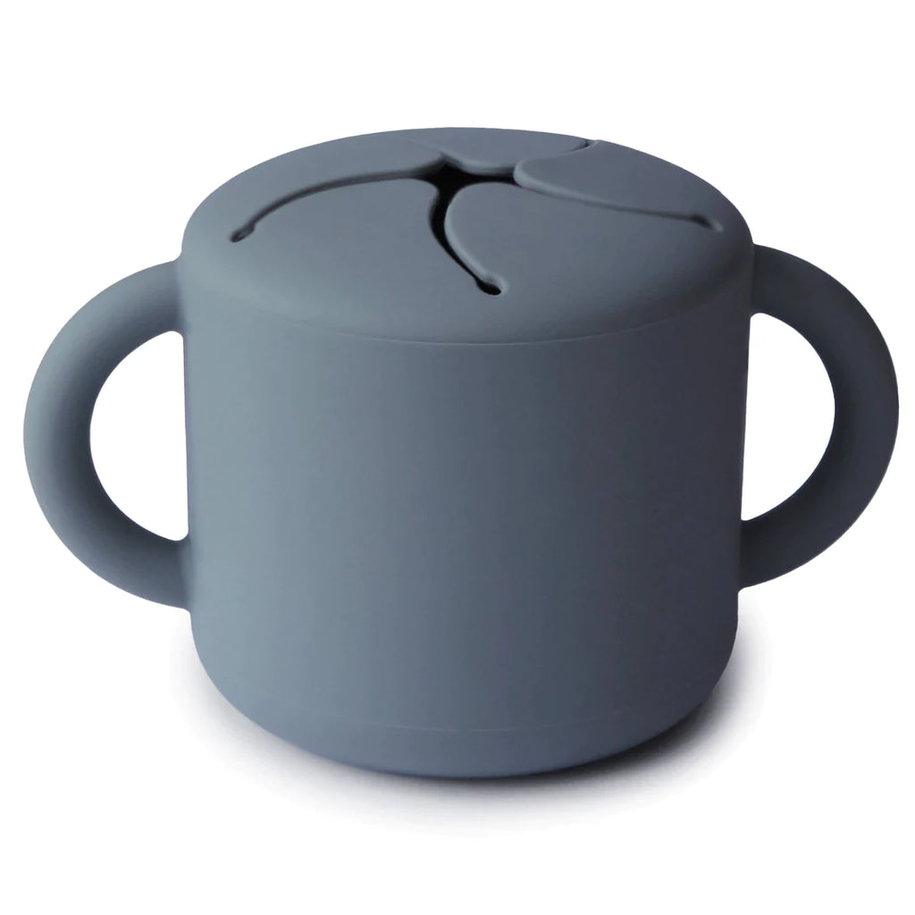 Mushie - Siliconen Snack Cup, Snackcups, Mushie, Keekabuu