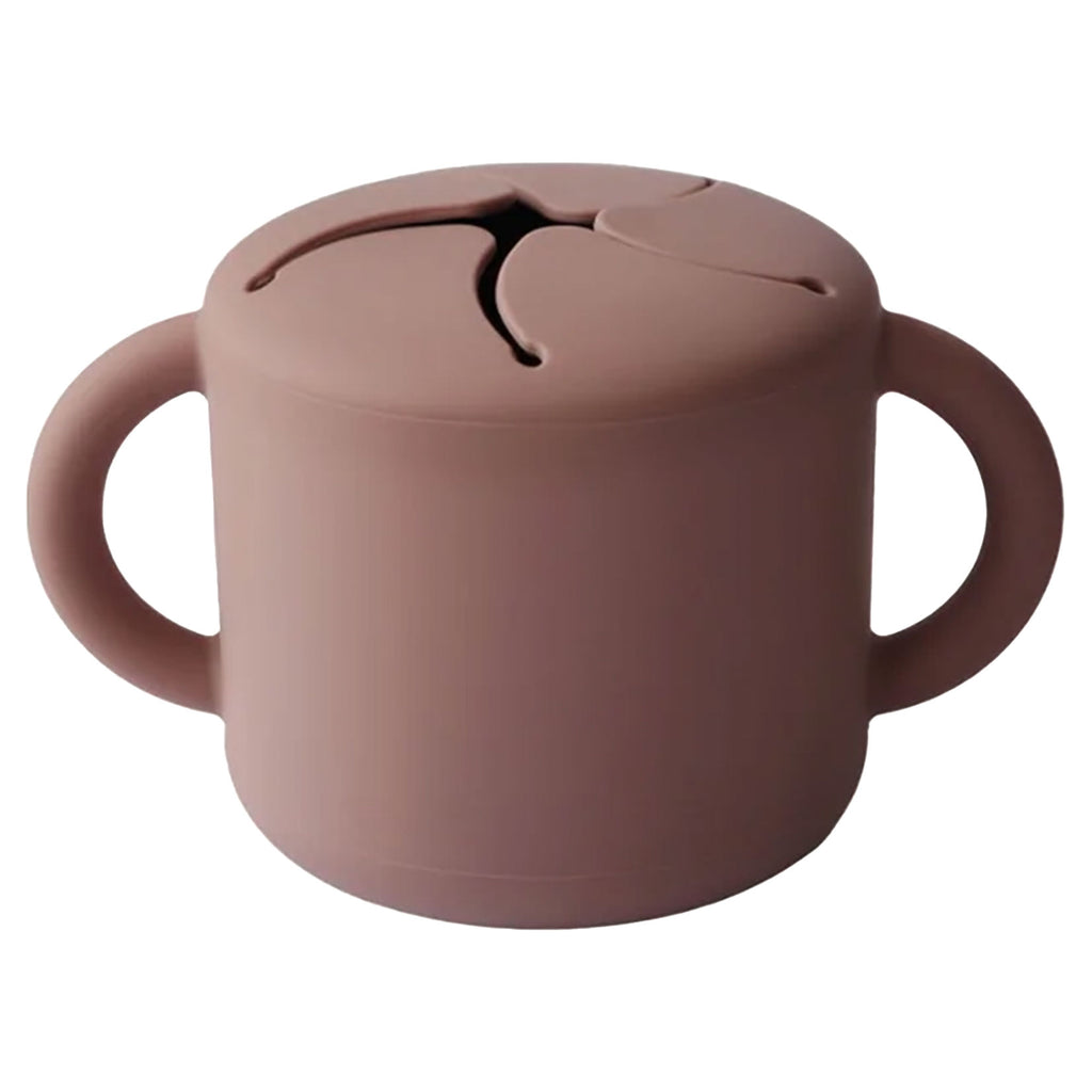 Mushie - Siliconen Snack Cup, Snackcups, Mushie, Keekabuu
