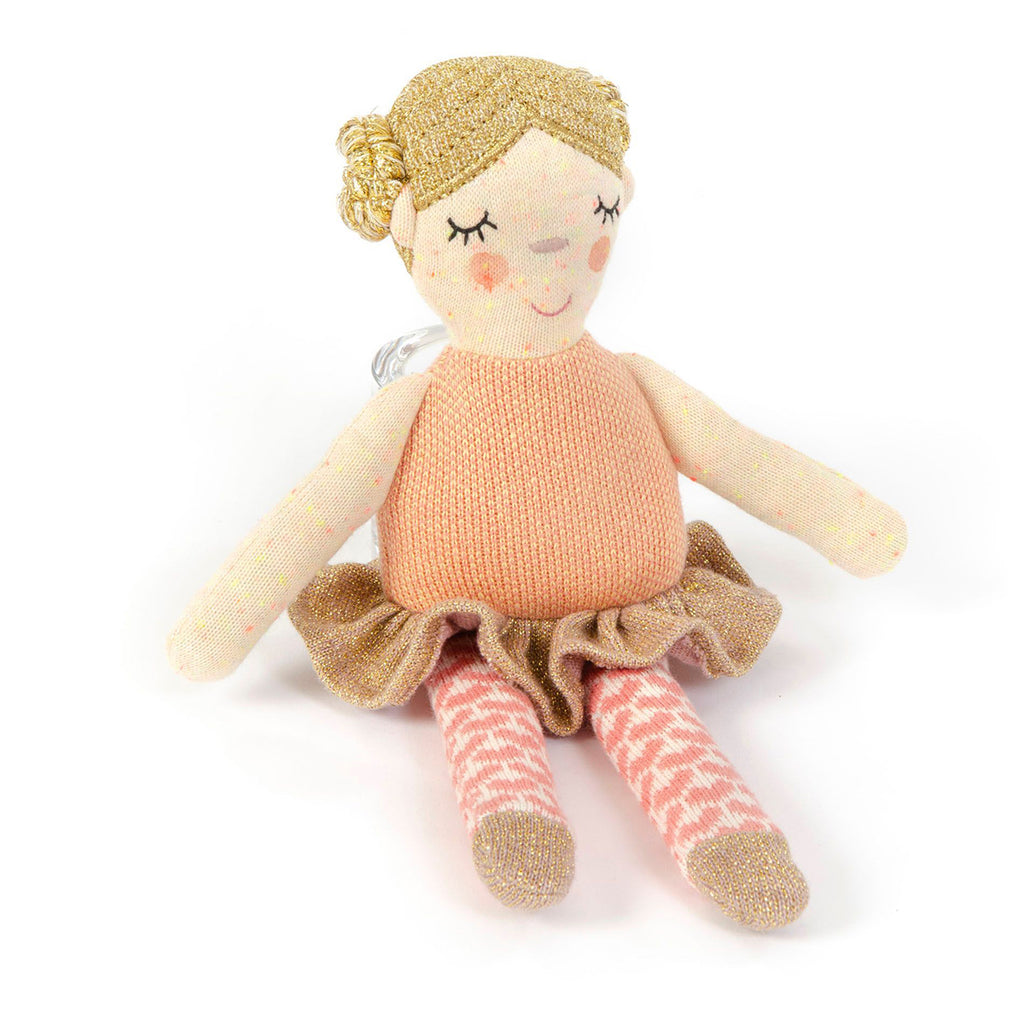 Smallstuff - Activiteitenknuffel - Silja the golden ballerina - Speelgoed en Cadeaus