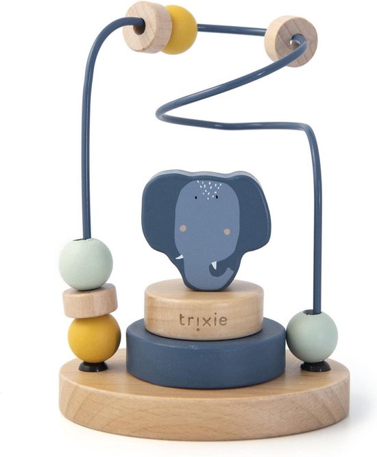 Trixie - Houten Kralenframe, Baby Activity Toys, Trixie, Keekabuu