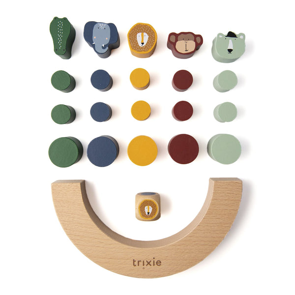 Trixie  - Houten Balanceerspel, Houten speelgoed, Trixie, Keekabuu