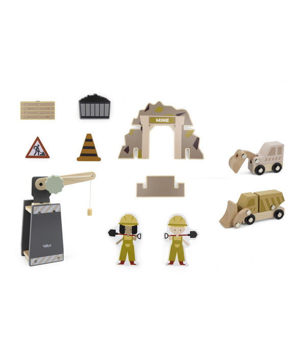 Tryco - Houten Treinset Uitbreiding Bouw, Treinset, Tryco, Keekabuu