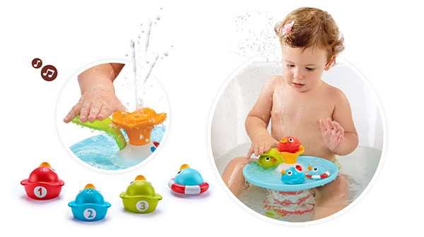 Yookidoo - Magical Duck Race - Badspeelgoed, Badspeelgoed, Yookidoo, Keekabuu