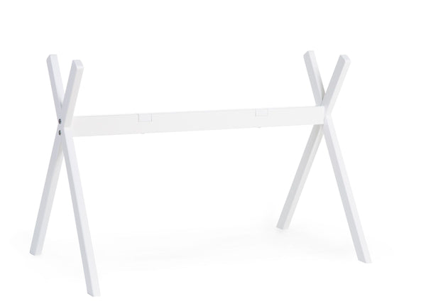 Childhome -  Tipi Staander Voor Moses Mand + Baby Gym - Hout - Wit, Moses mandjes, Childhome, Keekabuu