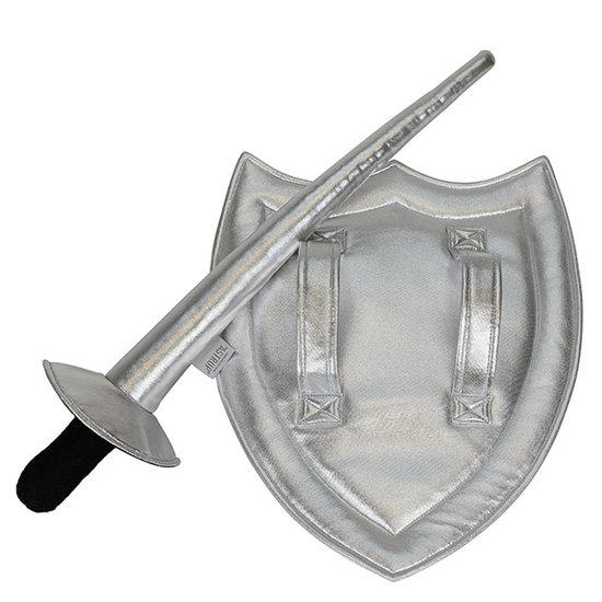 byASTRUP -  Ridder Schild en Lans Zilver, Speelgoed - beroepen en rollenspellen, byASTRUP, Keekabuu