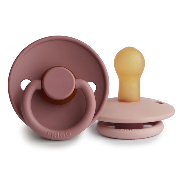Frigg Fopspenen Classic (duo verpakking) Blush/Woodchuck -  Maat 1, Fopspenen, Frigg, Keekabuu
