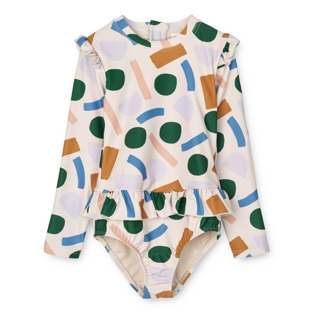 Liewood - Zwempak met Lange Mouwen - Sille, Zwemkleding, Liewood, Keekabuu