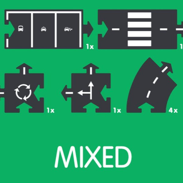 Waytoplay - Uitbreidingsset Mixed 8 delig - Speelgoed en Cadeaus