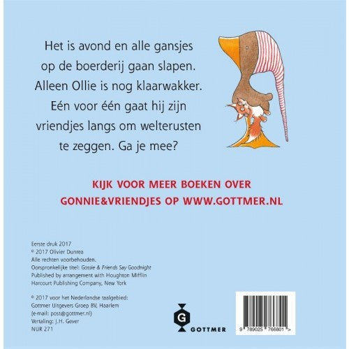 Gottmer Kinderboeken - Gonnie & Vriendjes Gaan Slapen, Babyboeken, Gottmer, Keekabuu
