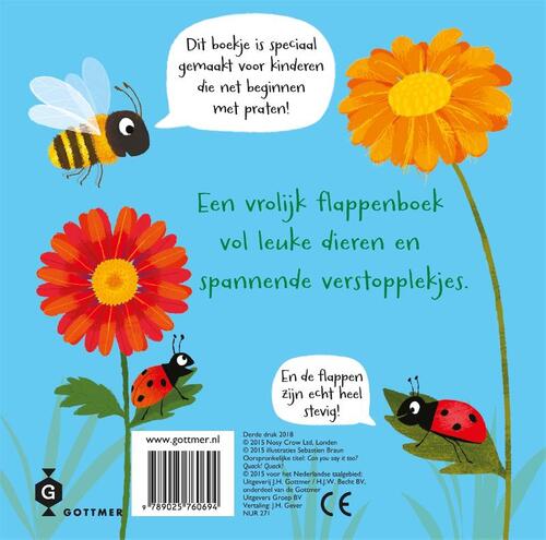 Gottmer Kinderboeken - Hoe doet dit dier? Kwak! Kwak!, Peuterboeken, Gottmer, Keekabuu