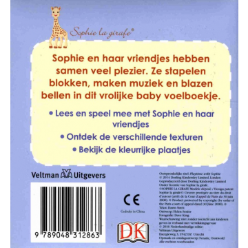 Sophie de Giraf - Spelen met Sophie - voelboekje, Babyboeken, Sophie de Giraf, Keekabuu