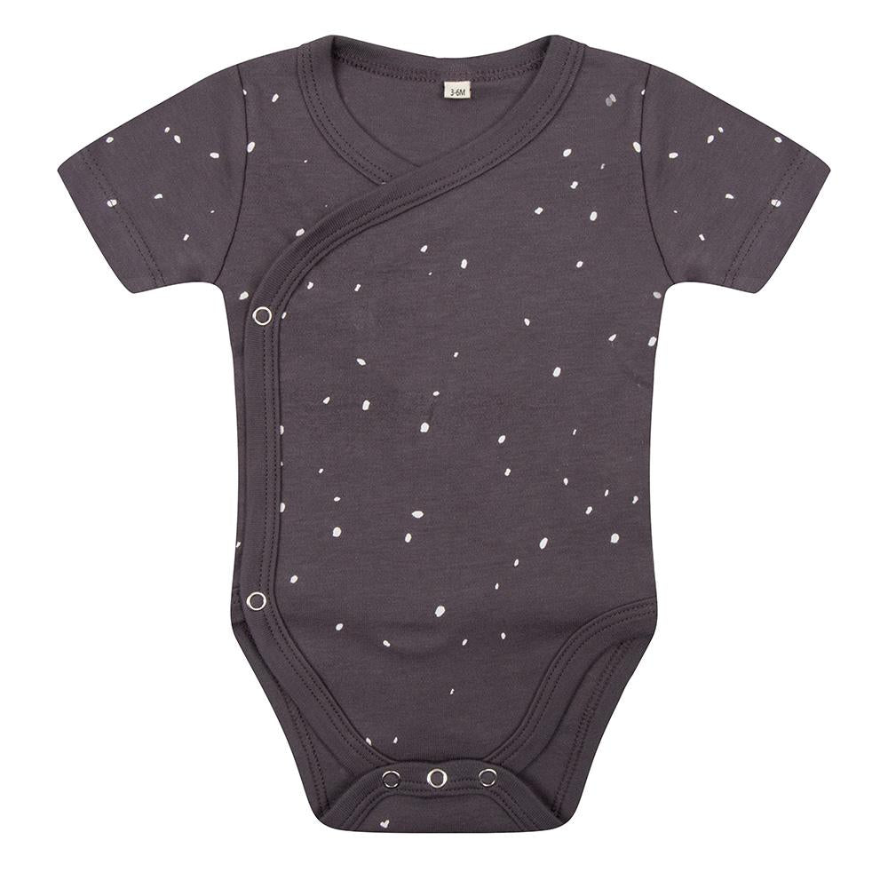 Little Indians Newborn Baby romper korte mouwen | Dots Pavement, Rompers, Little Indians, Keekabuu